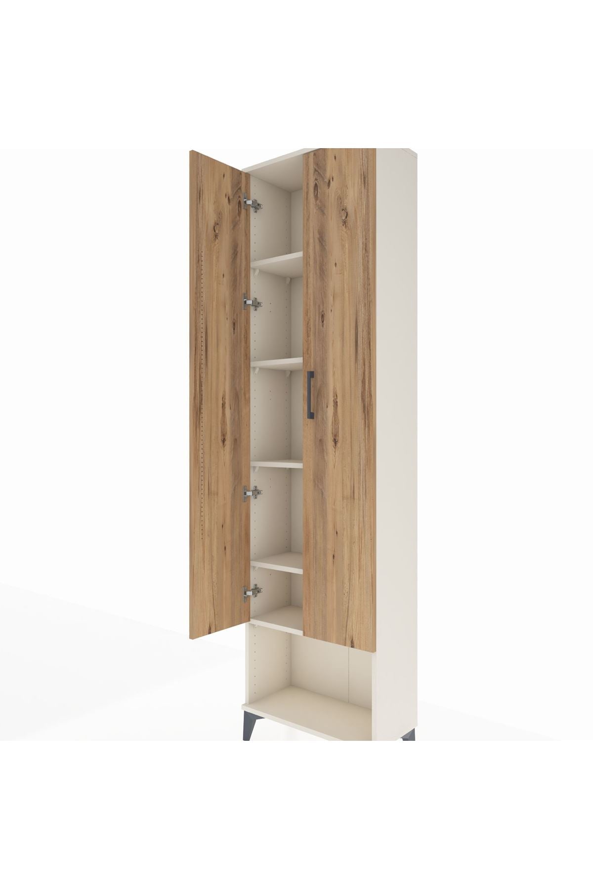 Arges Dolap 5 Raflı 2 Kapaklı 60x30x221 - S29M014V3A