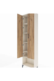 Arges Dolap 5 Raflı 2 Kapaklı 60x30x221 - S29M014V3A