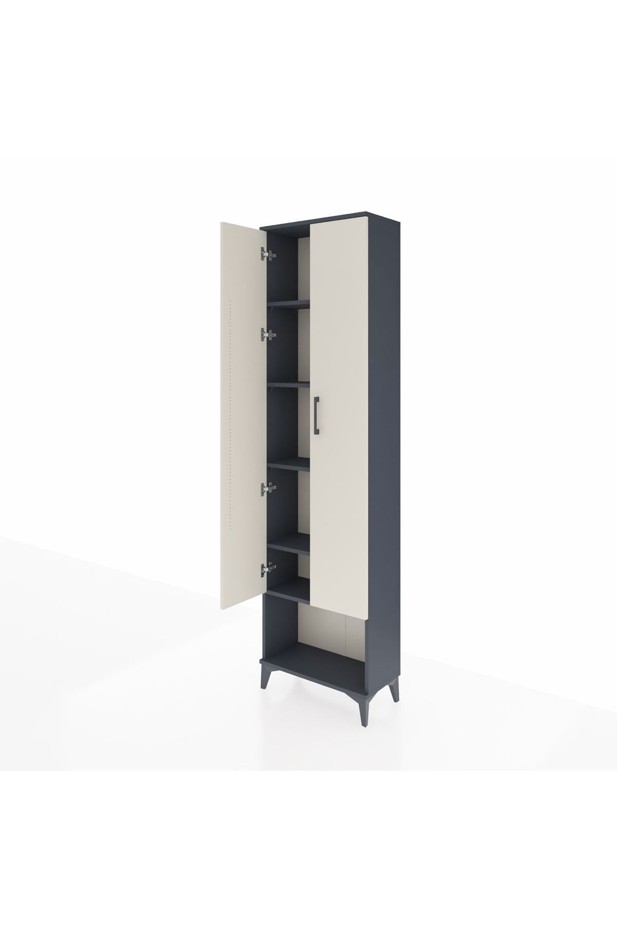 Arges Dolap 5 Raflı 2 Kapaklı 60x30x221 - S29M014V4A