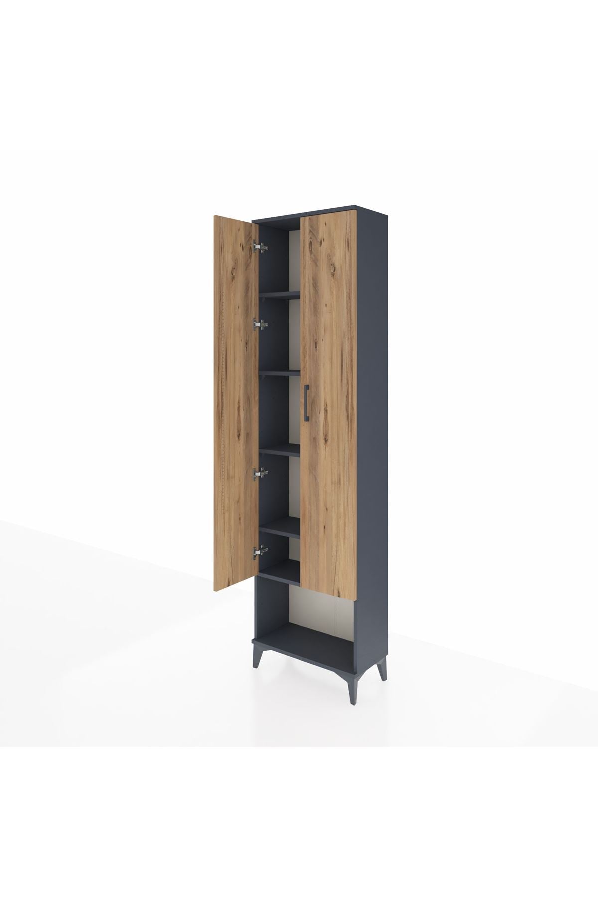 Arges Dolap 5 Raflı 2 Kapaklı 60x30x221 - S29M014V6A