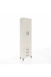 Arges Dolap 3 Raflı 3 Çekmeceli Tek Askılı 60x30x221 - S29M015V1A