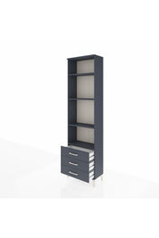 Arges Dolap 4 Raflı 3 Çekmeceli 60x30x221 - S29M017V5A