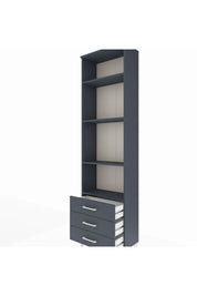 Arges Dolap 4 Raflı 3 Çekmeceli 60x30x221 - S29M017V5A