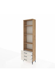 Arges Dolap 4 Raflı 3 Çekmeceli 60x30x221 - S29M017V7A