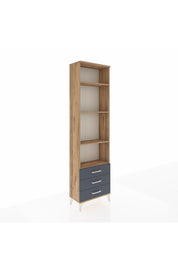 Arges Dolap 4 Raflı 3 Çekmeceli 60x30x221 - S29M017V8A