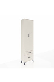 Arges Dolap 3 Raflı 2 Çekmeceli Tek Askılı 60x30x221 - S29M018V1A