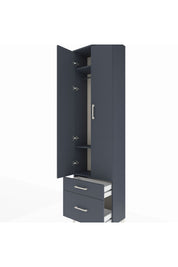 Arges Dolap 3 Raflı 2 Çekmeceli Tek Askılı 60x30x221 - S29M018V5A