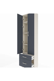 Arges Dolap 4 Raflı 2 Çekmeceli 2 Kapaklı 60x30x221 - S29M019V2A