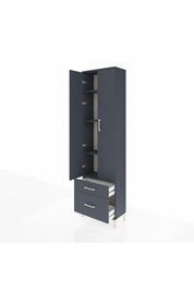 Arges Dolap 4 Raflı 2 Çekmeceli 2 Kapaklı 60x30x221 - S29M019V5A