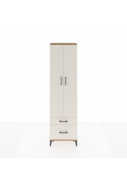 Arges Dolap 4 Raflı 2 Çekmeceli 2 Kapaklı 60x30x221 - S29M019V7A