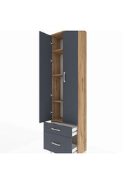 Arges Dolap 4 Raflı 2 Çekmeceli 2 Kapaklı 60x30x221 - S29M019V8A