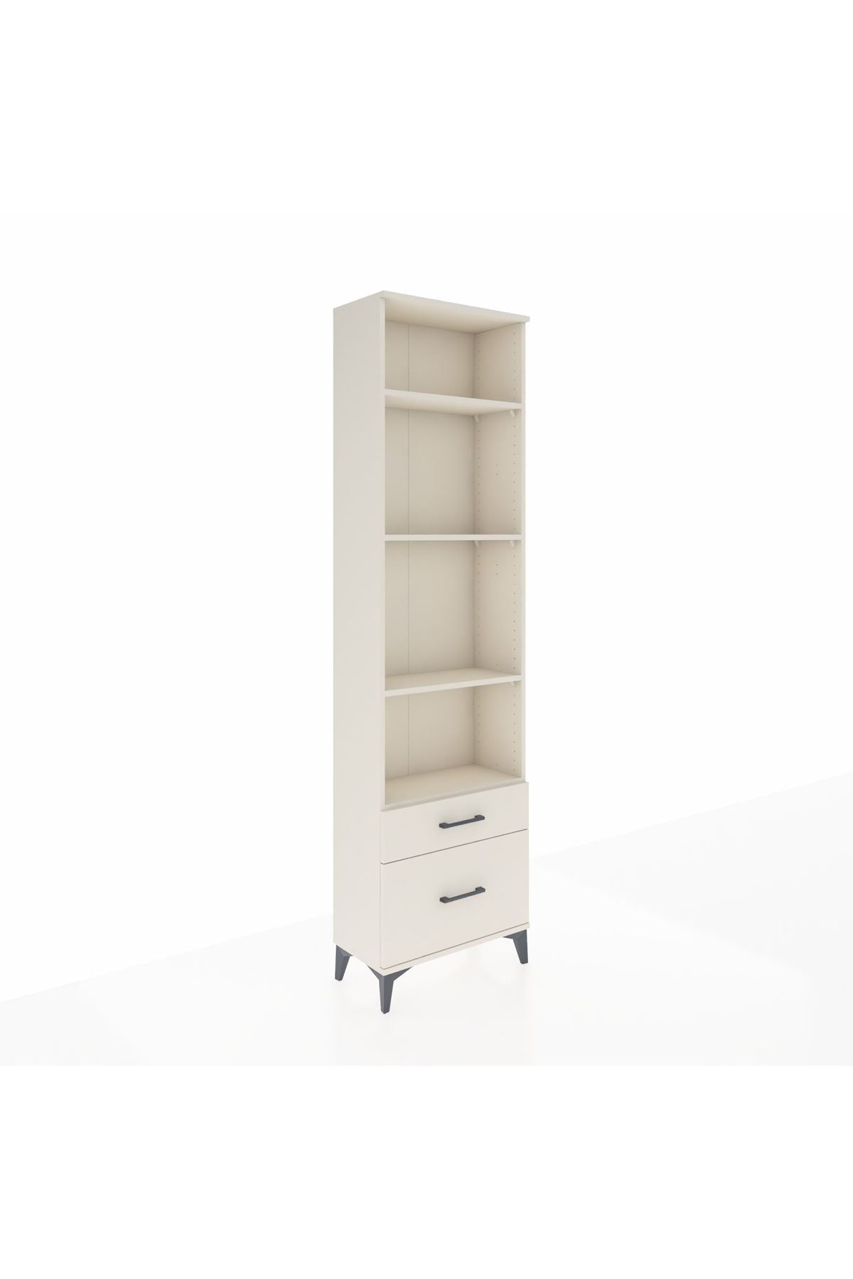 Arges Dolap 4 Raflı 2 Çekmeceli 60x30x221 - S29M020V1A