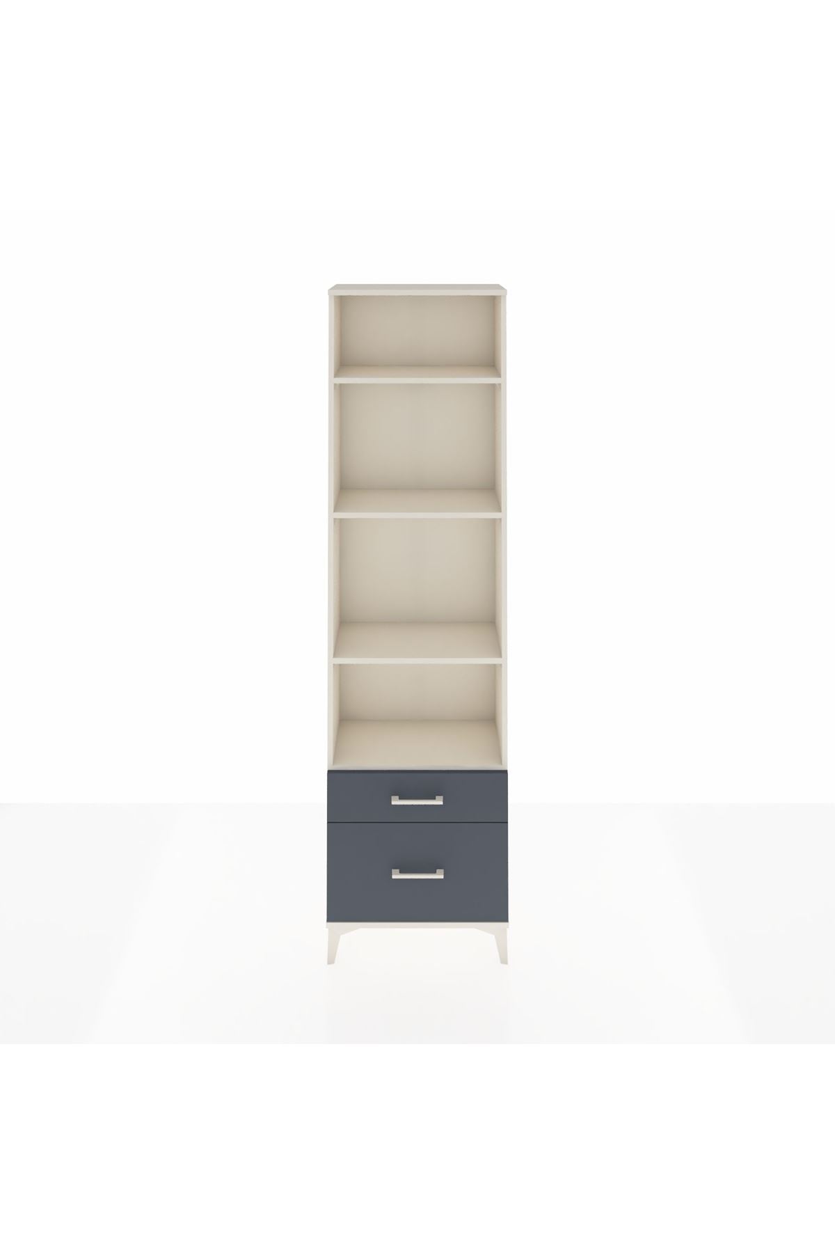 Arges Dolap 4 Raflı 2 Çekmeceli 60x30x221 - S29M020V2A