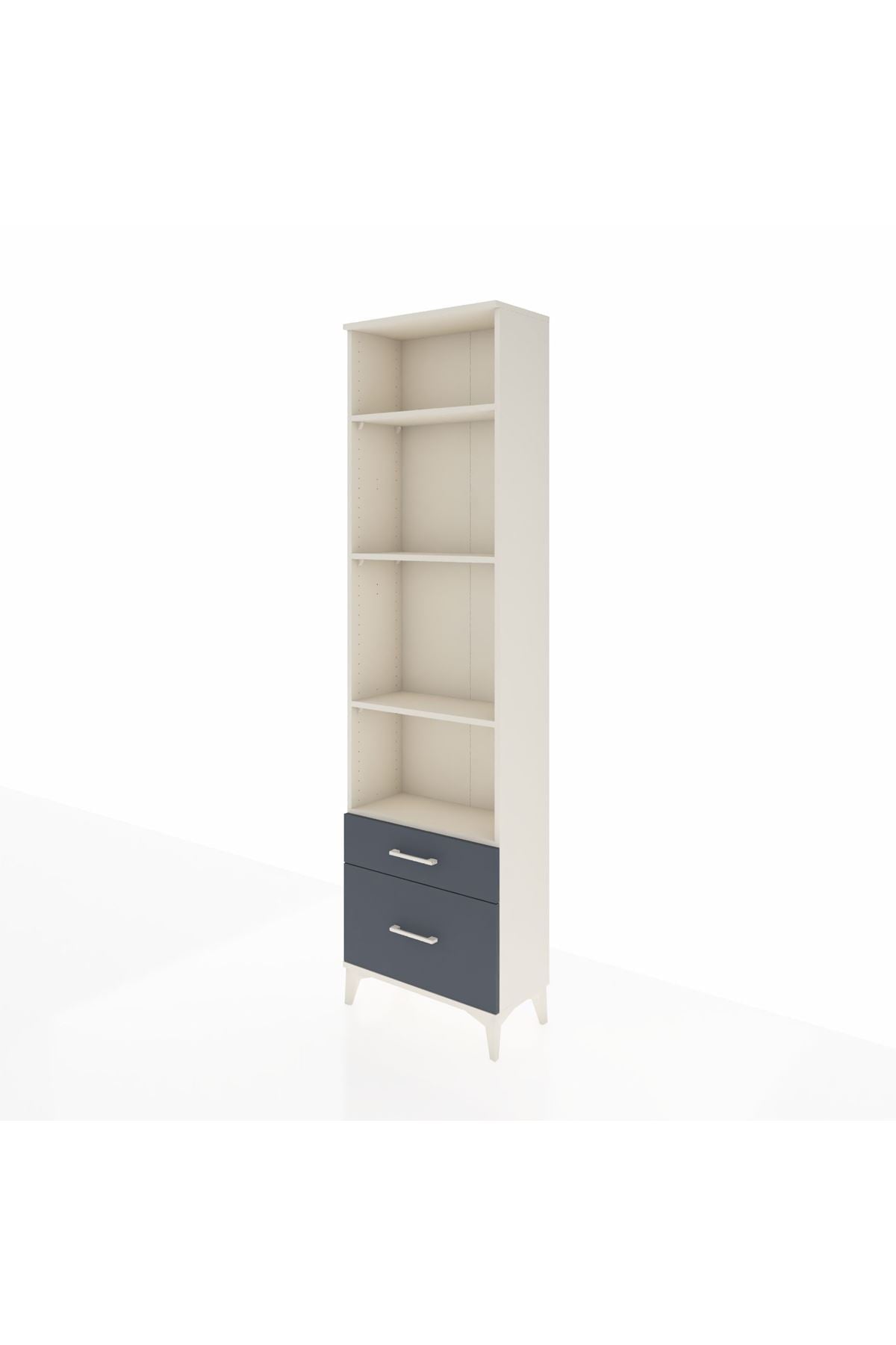 Arges Dolap 4 Raflı 2 Çekmeceli 60x30x221 - S29M020V2A