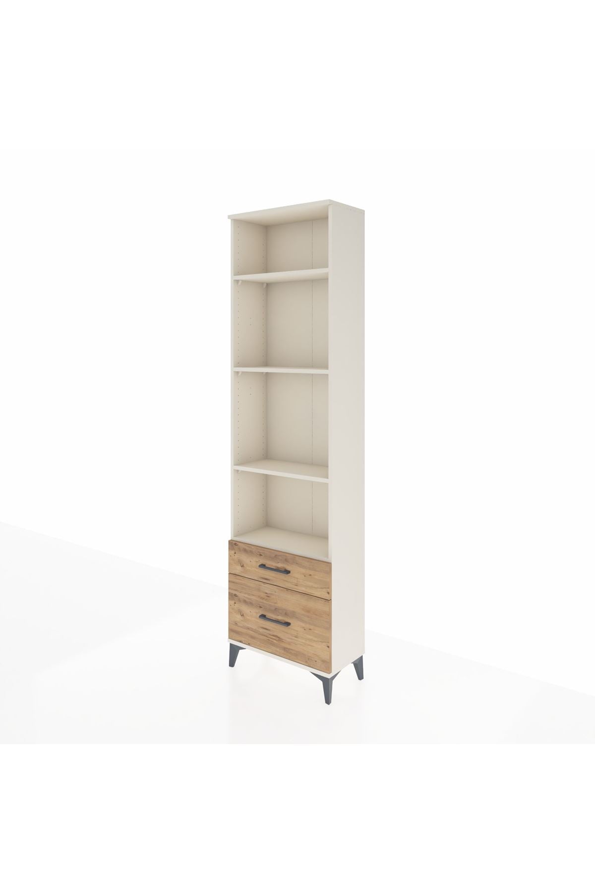 Arges Dolap 4 Raflı 2 Çekmeceli 60x30x221 - S29M020V3A