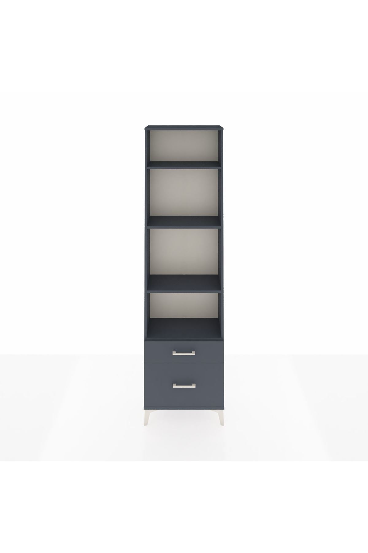 Arges Dolap 4 Raflı 2 Çekmeceli 60x30x221 - S29M020V5A