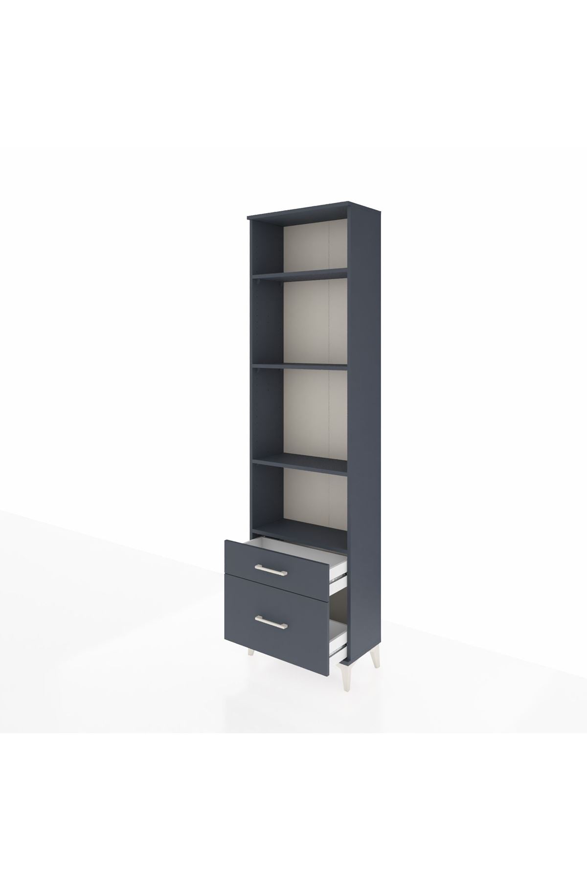Arges Dolap 4 Raflı 2 Çekmeceli 60x30x221 - S29M020V5A