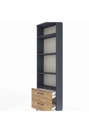 Arges Dolap 4 Raflı 2 Çekmeceli 60x30x221 - S29M020V6A