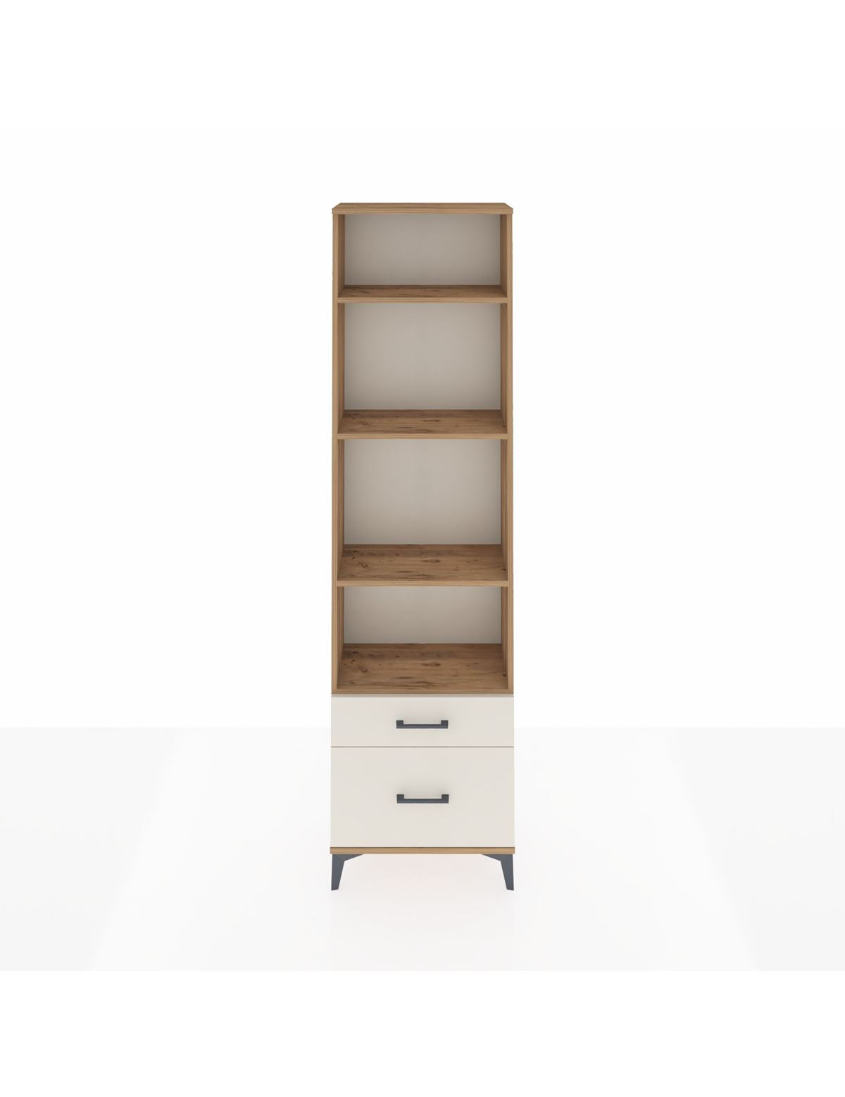 Arges Dolap 4 Raflı 2 Çekmeceli 60x30x221 - S29M020V7A