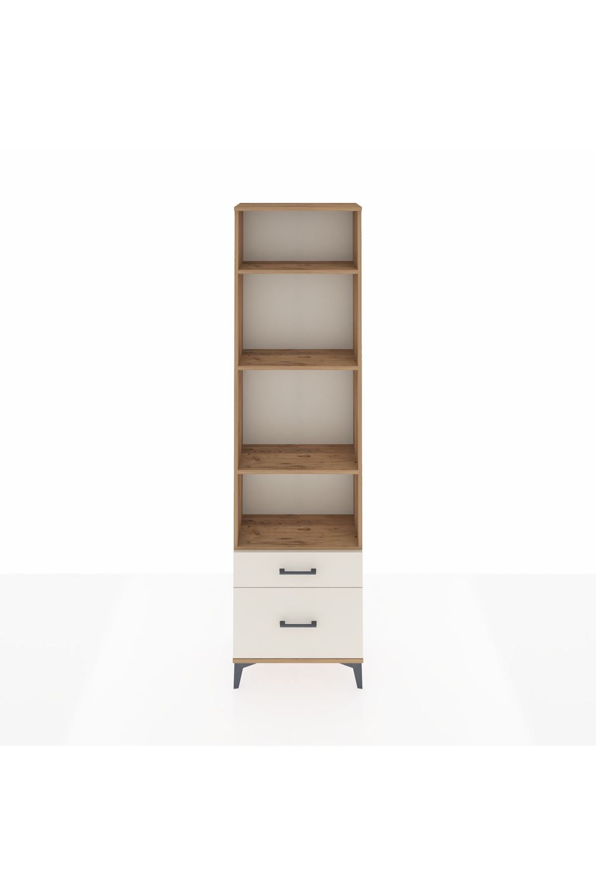 Arges Dolap 4 Raflı 2 Çekmeceli 60x30x221 - S29M020V7A