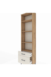 Arges Dolap 4 Raflı 2 Çekmeceli 60x30x221 - S29M020V7A