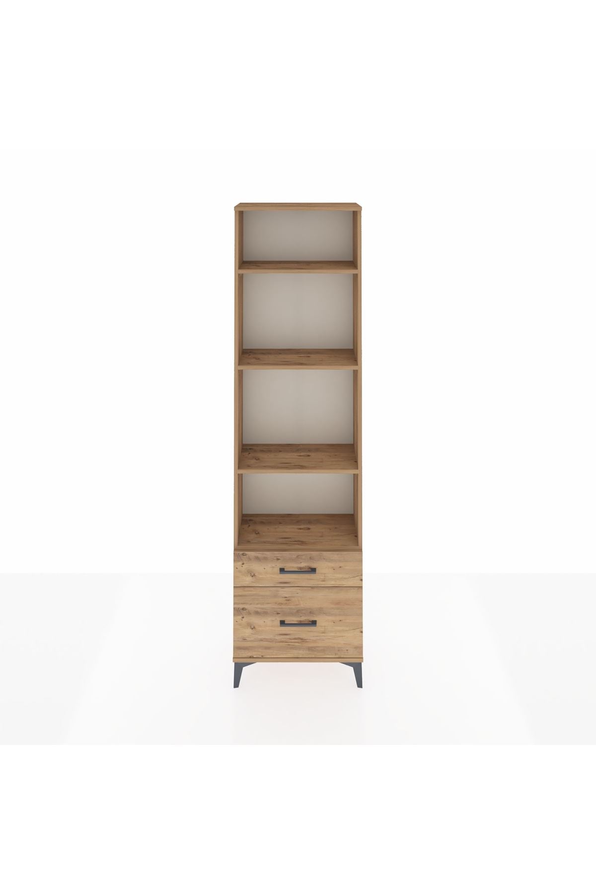 Arges Dolap 4 Raflı 2 Çekmeceli 60x30x221 - S29M020V9A