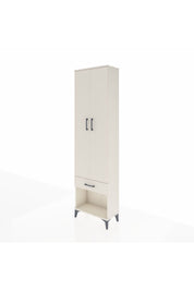 Arges Dolap 3 Raflı Tek Çekmeceli Tek Askılı 60x30x221 - S29M021V1A