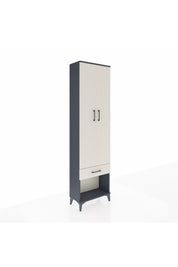 Arges Dolap 3 Raflı Tek Çekmeceli Tek Askılı 60x30x221 - S29M021V4A