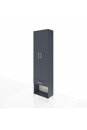 Arges Dolap 3 Raflı Tek Çekmeceli Tek Askılı 60x30x221 - S29M021V5A