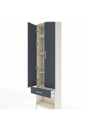 Arges Dolap 4 Raflı Tek Çekmeceli 2 Kapaklı 60x30x221 - S29M022V2A