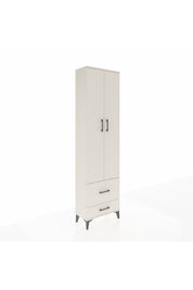 Arges Dolap 3 Raflı 2 Çekmeceli Tek Askılı 60x30x221 - S29M023V1A