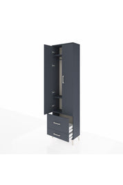Arges Dolap 3 Raflı 2 Çekmeceli Tek Askılı 60x30x221 - S29M023V5A