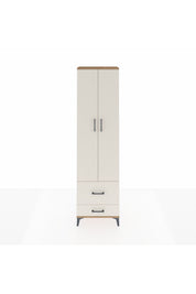 Arges Dolap 3 Raflı 2 Çekmeceli Tek Askılı 60x30x221 - S29M023V7A