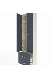 Arges Dolap 4 Raflı 2 Çekmeceli 2 Kapaklı 60x30x221 - S29M024V2A