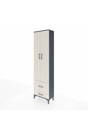Arges Dolap 4 Raflı 2 Çekmeceli 2 Kapaklı 60x30x221 - S29M024V4A
