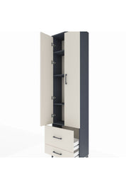 Arges Dolap 4 Raflı 2 Çekmeceli 2 Kapaklı 60x30x221 - S29M024V4A