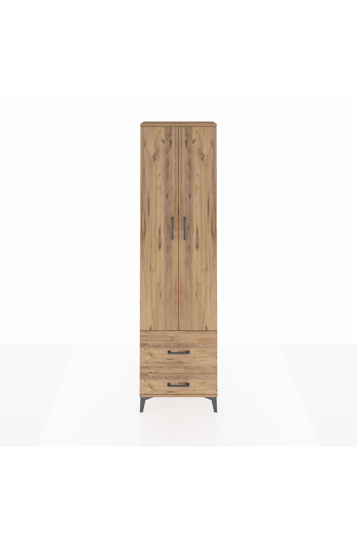 Arges Dolap 4 Raflı 2 Çekmeceli 2 Kapaklı 60x30x221 - S29M024V9A