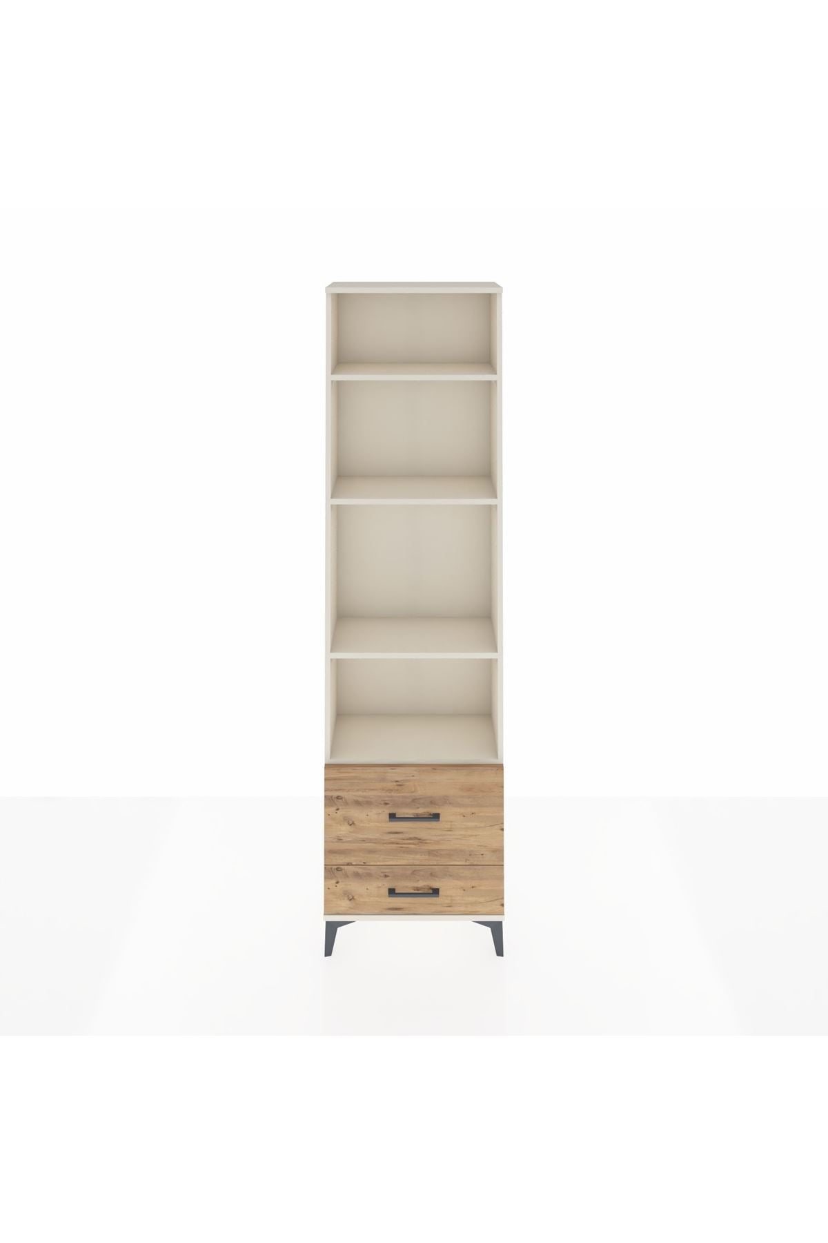 Arges Dolap 4 Raflı 2 Çekmeceli 60x30x221 - S29M025V3A