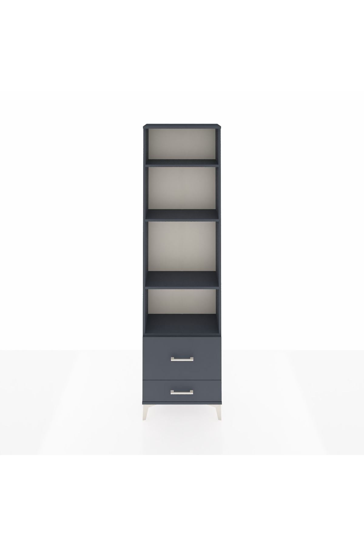 Arges Dolap 4 Raflı 2 Çekmeceli 60x30x221 - S29M025V5A
