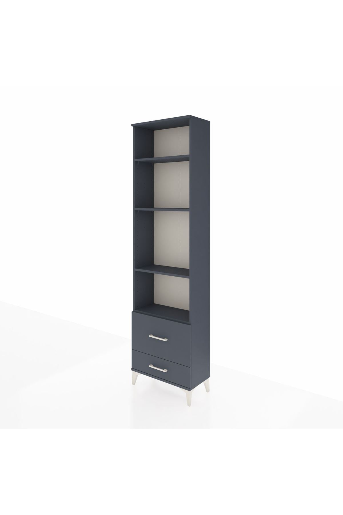 Arges Dolap 4 Raflı 2 Çekmeceli 60x30x221 - S29M025V5A