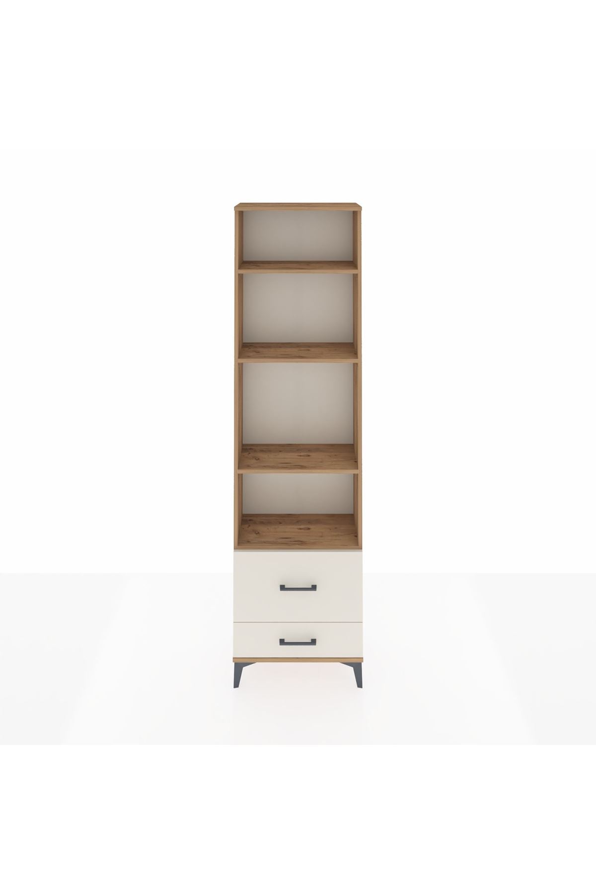 Arges Dolap 4 Raflı 2 Çekmeceli 60x30x221 - S29M025V7A