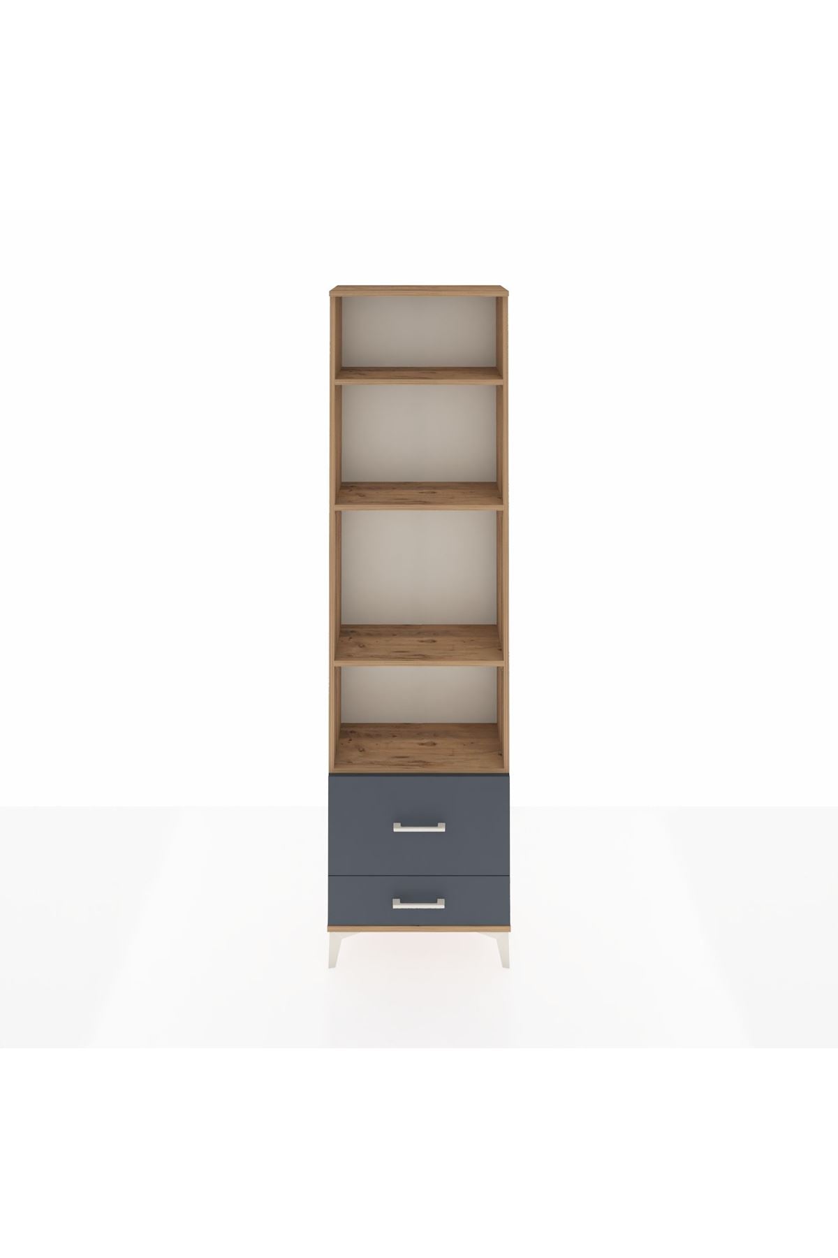 Arges Dolap 4 Raflı 2 Çekmeceli 60x30x221 - S29M025V8A