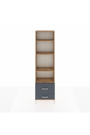 Arges Dolap 4 Raflı 2 Çekmeceli 60x30x221 - S29M025V8A