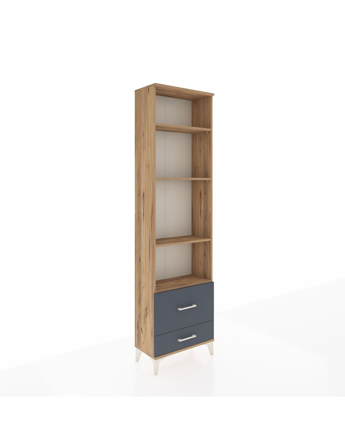 Arges Dolap 4 Raflı 2 Çekmeceli 60x30x221 - S29M025V8A