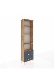 Arges Dolap 4 Raflı 2 Çekmeceli 60x30x221 - S29M025V8A