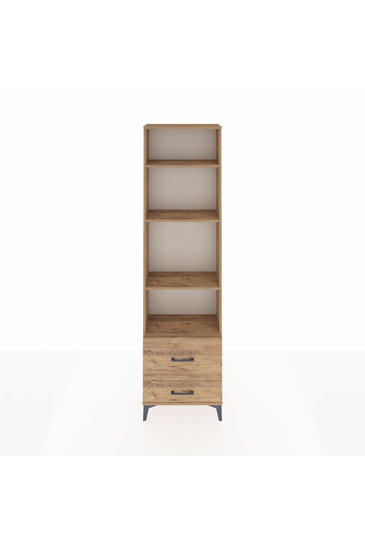 Arges Dolap 4 Raflı 2 Çekmeceli 60x30x221 - S29M025V9A
