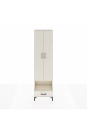 Arges Dolap 4 Raflı Tek Çekmeceli Tek Askılı 60x30x221 - S29M026V1A