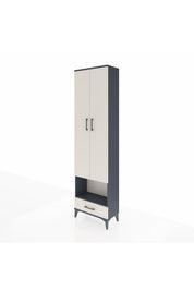 Arges Dolap 4 Raflı Tek Çekmeceli Tek Askılı 60x30x221 - S29M026V4A