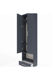 Arges Dolap 4 Raflı Tek Çekmeceli Tek Askılı 60x30x221 - S29M026V5A