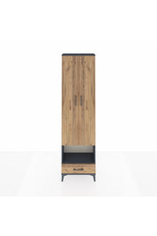 Arges Dolap 4 Raflı Tek Çekmeceli Tek Askılı 60x30x221 - S29M026V6A